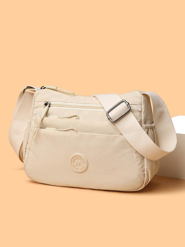 MIA | Women's Multi-Pocket Zipper Crossbody Bag for Daily Use