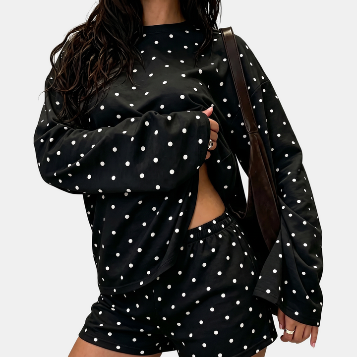 Black - Polka Dot