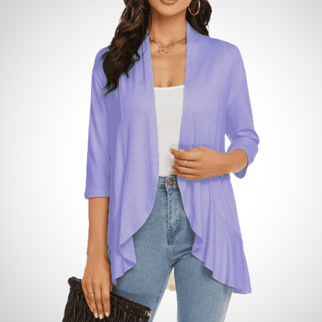 MIRIKIT | Casual Summer Open Front Cover-Up Cardigan