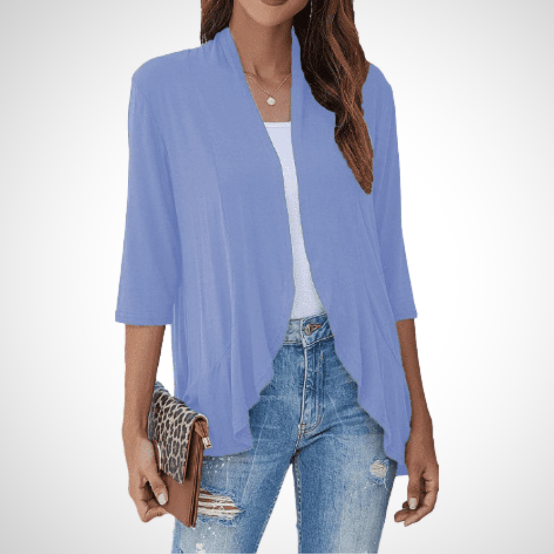 MIRIKIT | Casual Summer Open Front Cover-Up Cardigan