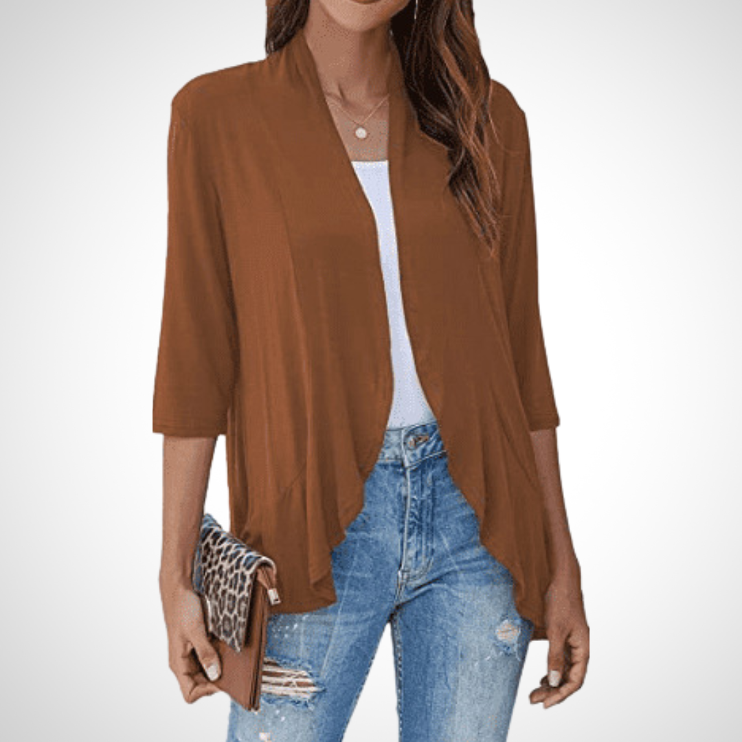 MIRIKIT | Casual Summer Open Front Cover-Up Cardigan