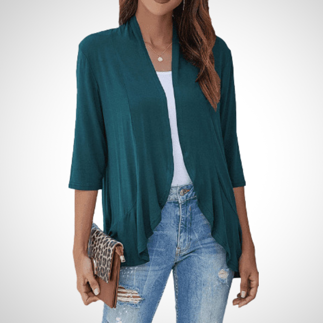 MIRIKIT | Casual Summer Open Front Cover-Up Cardigan