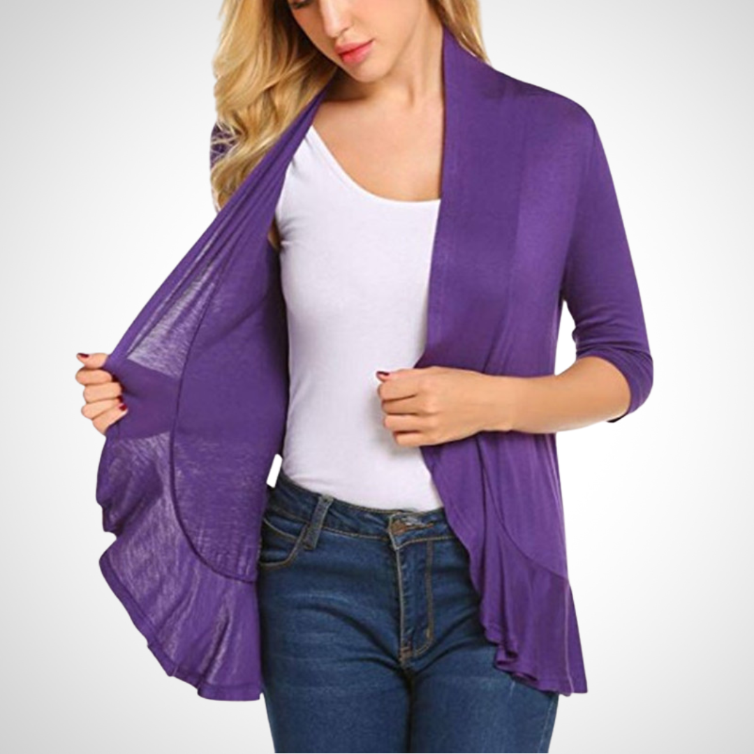 MIRIKIT | Casual Summer Open Front Cover-Up Cardigan