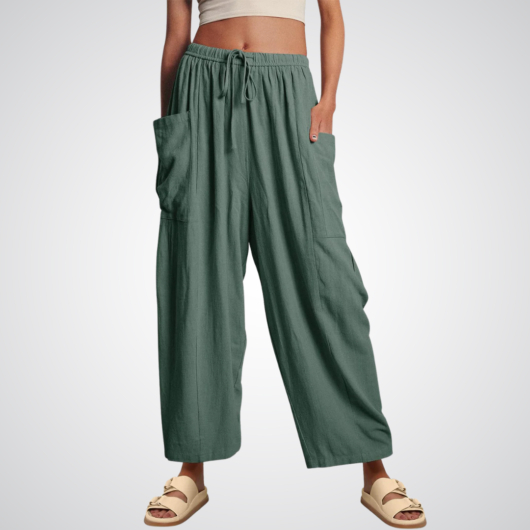 LYNNA | Wide-Leg Comfort Pants