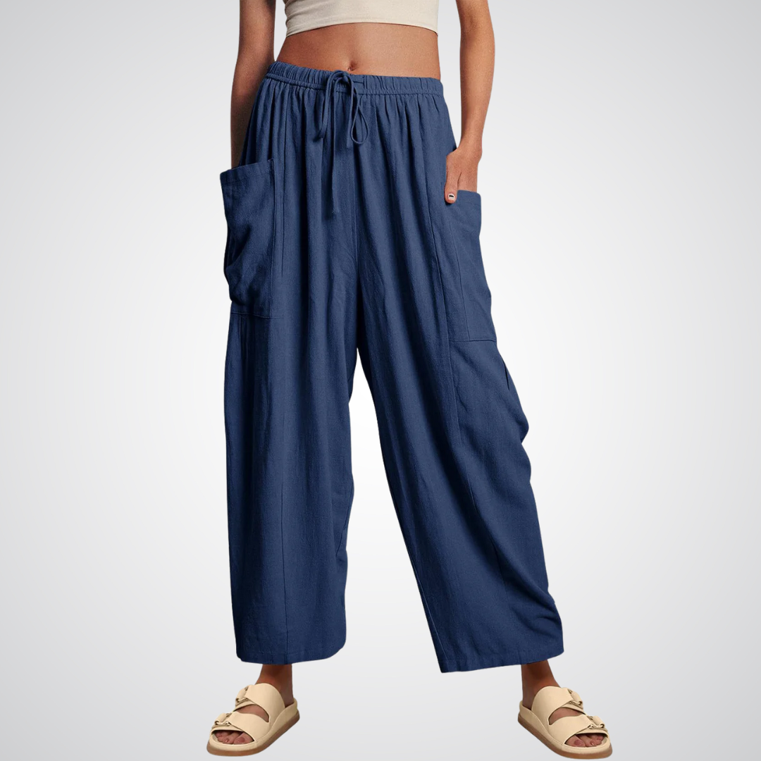 LYNNA | Wide-Leg Comfort Pants