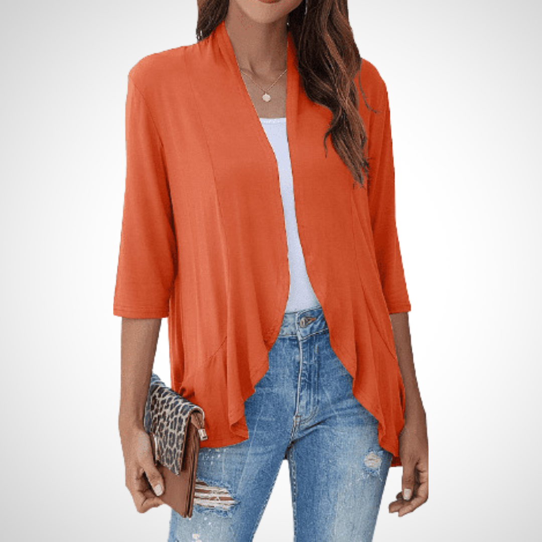 MIRIKIT | Casual Summer Open Front Cover-Up Cardigan