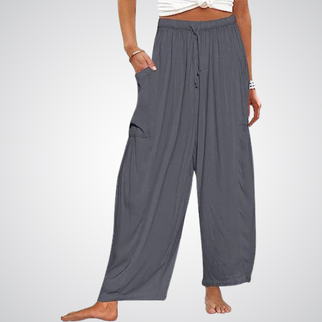 LYNNA | Wide-Leg Comfort Pants