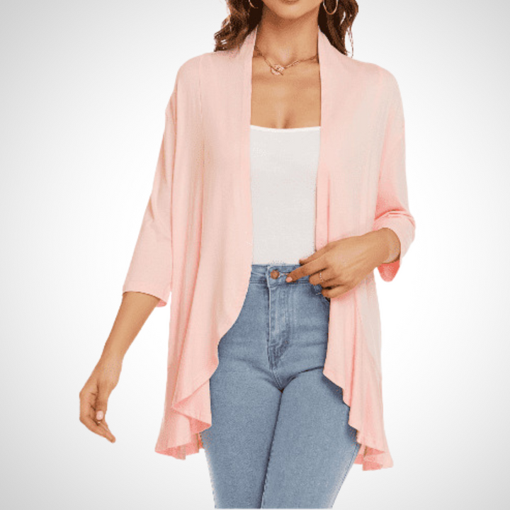 MIRIKIT | Casual Summer Open Front Cover-Up Cardigan