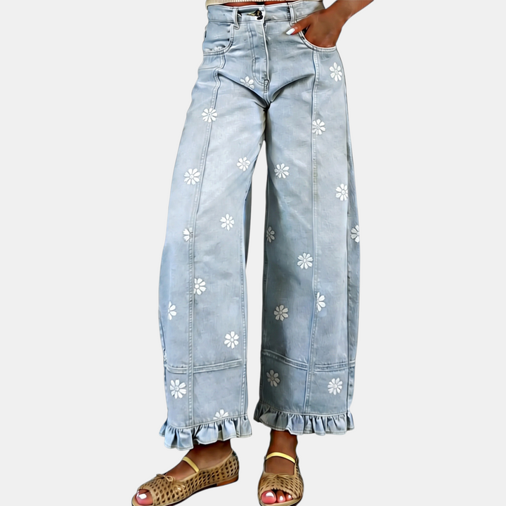 Light Blue Floral