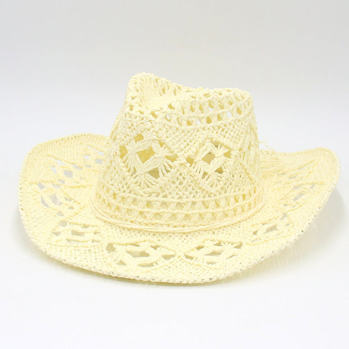 RAYLENE| Vintage Hollow Straw Hat