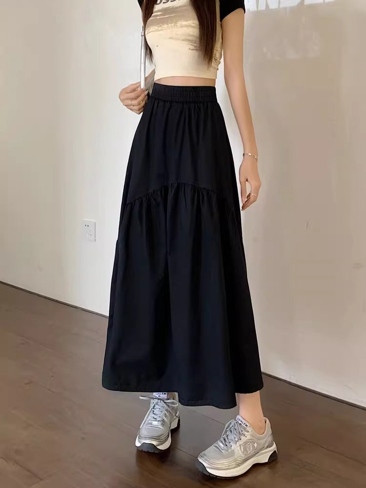 MARJOLAINE | Modern Casual Long Skirt