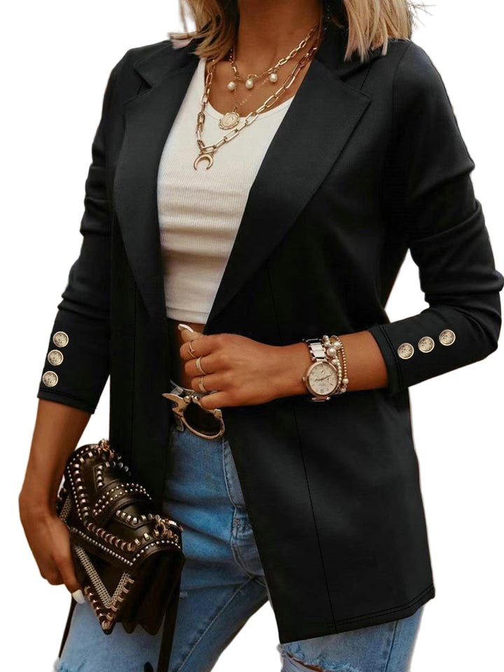 ODIN | Casual Long Sleeve Open Front Blazer