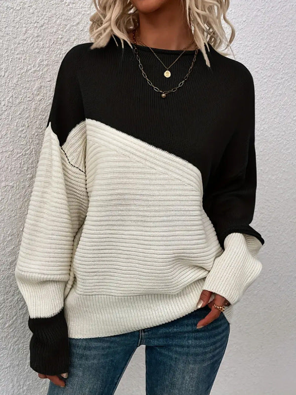 KARA | Casual Long Sleeve Round Neck Sweater