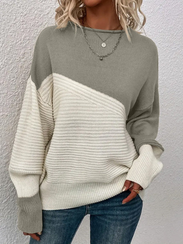 KARA | Casual Long Sleeve Round Neck Sweater