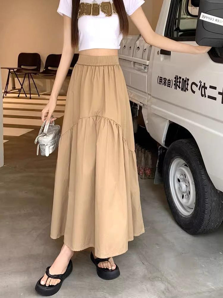 MARJOLAINE | Modern Casual Long Skirt