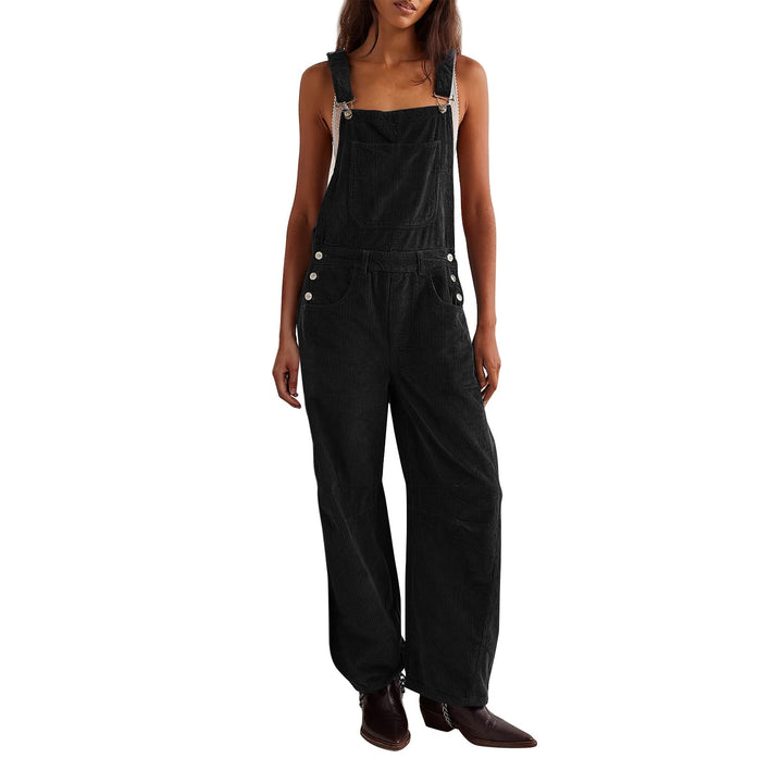 PANIZ | Vintage Overalls Wide-Leg Adjustable Jumpsuit