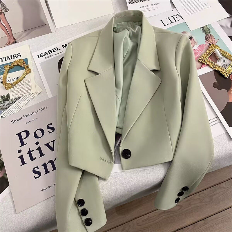 CORALIE | Sophisticated Cropped Blazer