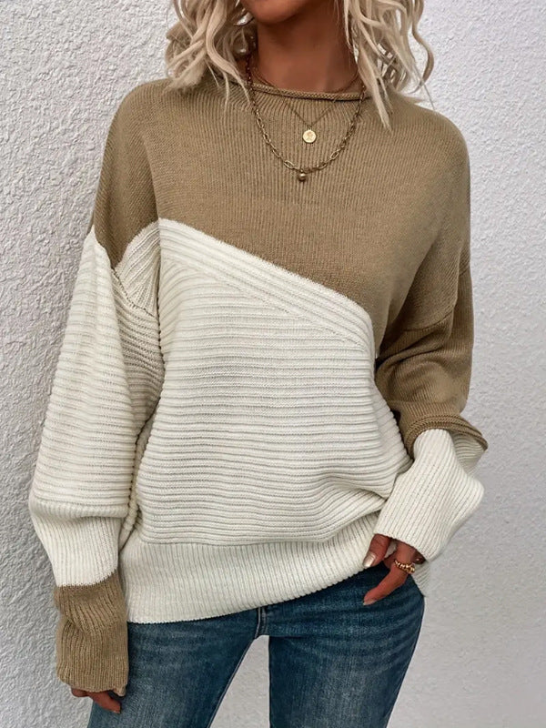 KARA | Casual Long Sleeve Round Neck Sweater
