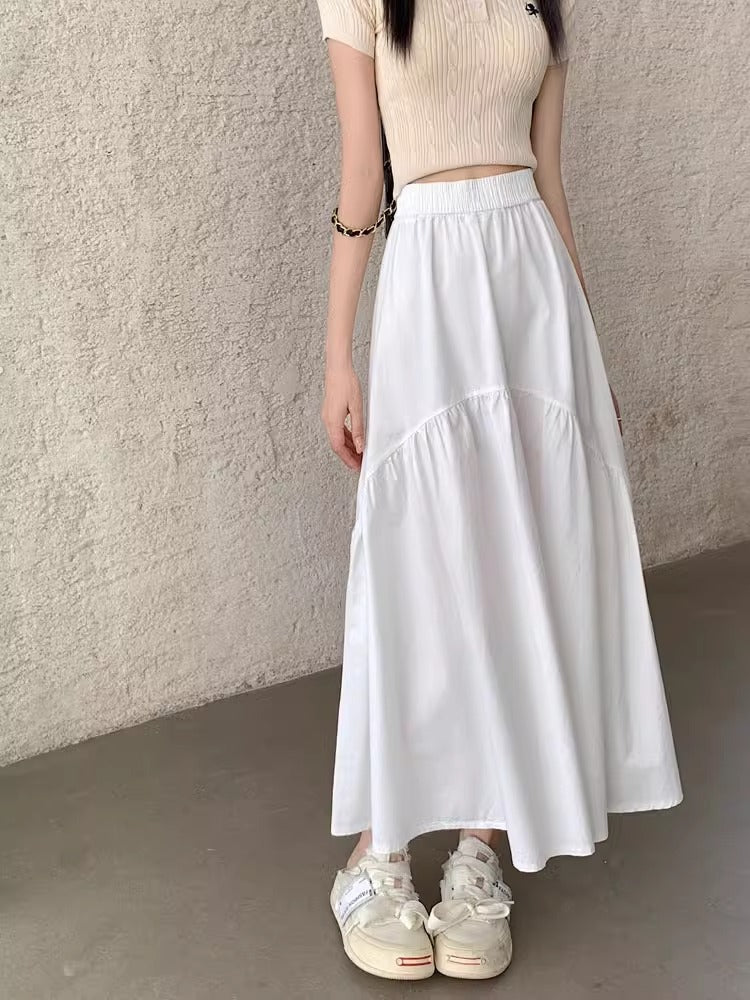 MARJOLAINE | Modern Casual Long Skirt