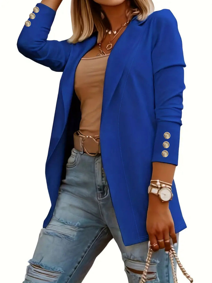 ODIN | Casual Long Sleeve Open Front Blazer