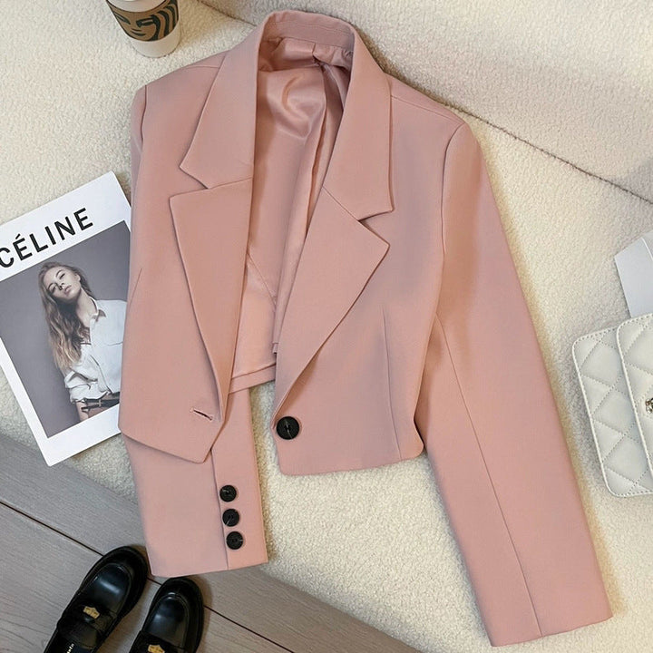 CORALIE | Sophisticated Cropped Blazer