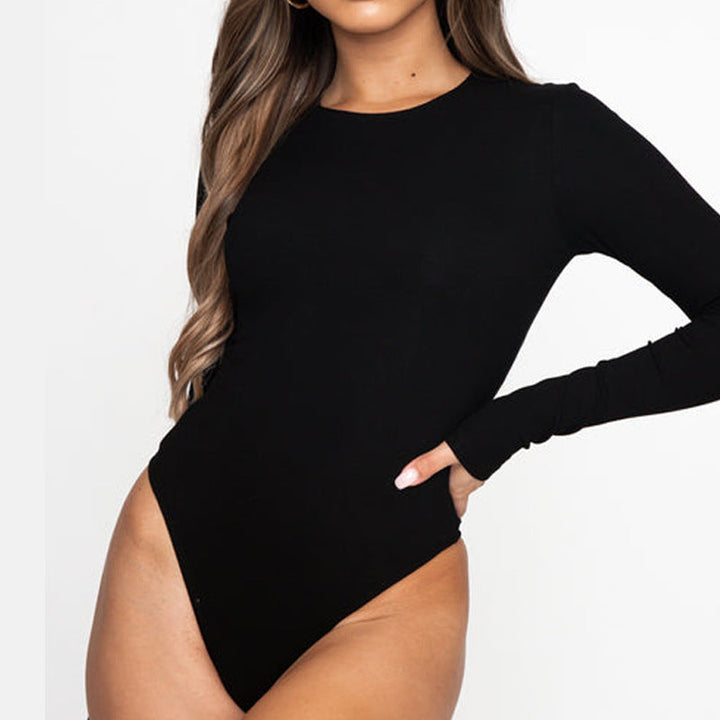 MIRAYE | Sleek Long Sleeve Bodysuit