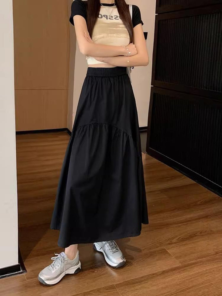 MARJOLAINE | Modern Casual Long Skirt