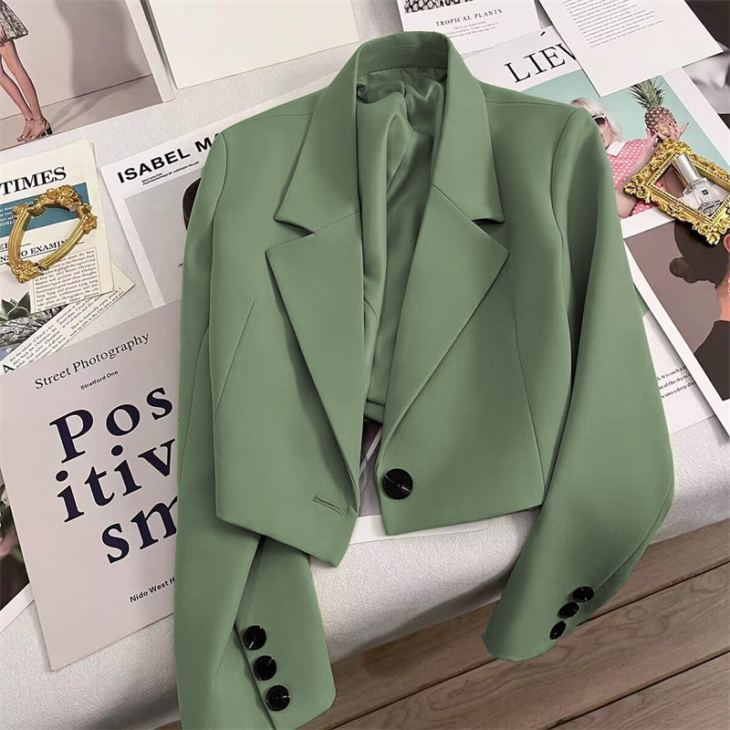 CORALIE | Sophisticated Cropped Blazer
