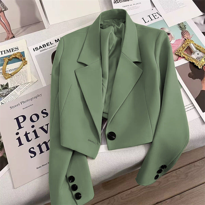 CORALIE | Sophisticated Cropped Blazer