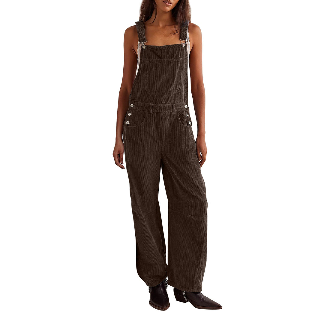 PANIZ | Vintage Overalls Wide-Leg Adjustable Jumpsuit