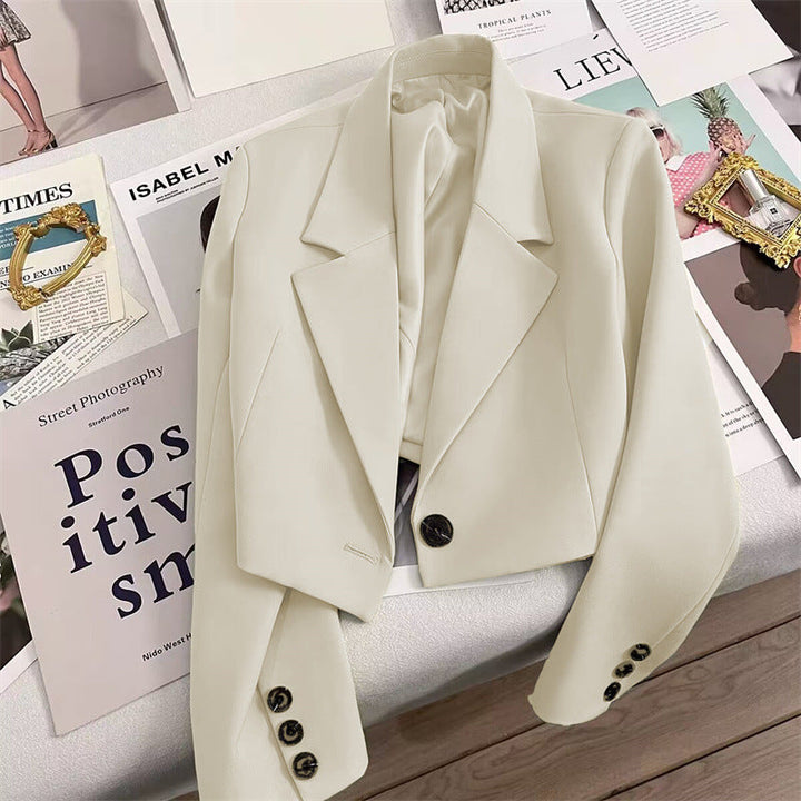 CORALIE | Sophisticated Cropped Blazer