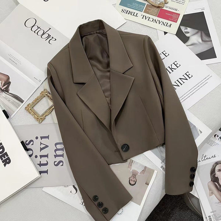 CORALIE | Sophisticated Cropped Blazer