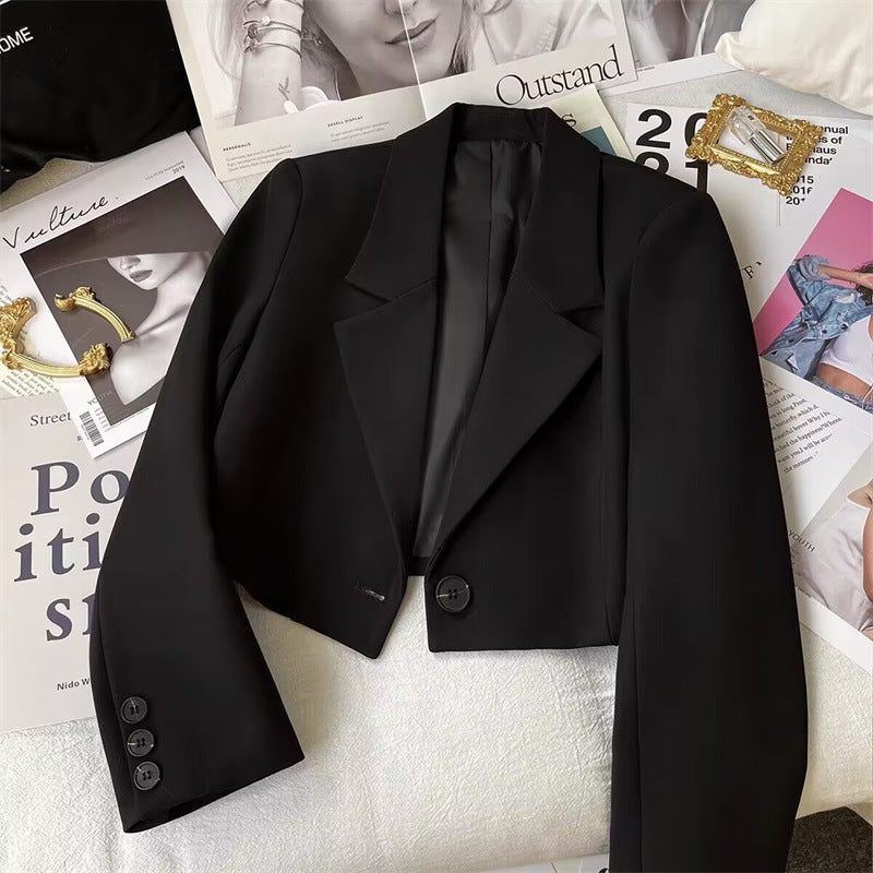 CORALIE | Sophisticated Cropped Blazer
