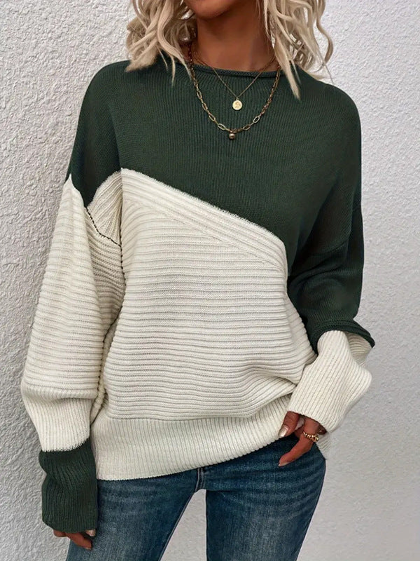 KARA | Casual Long Sleeve Round Neck Sweater