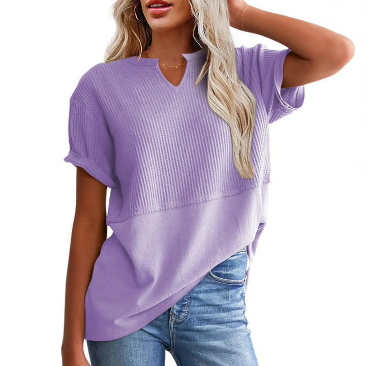 POPPY | Cozy V Neck Everyday Knit Top