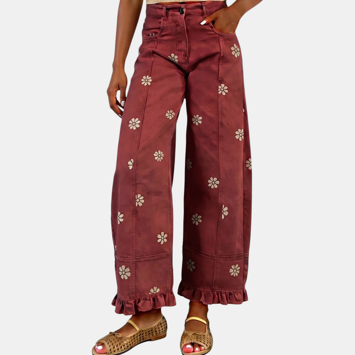 Rose Red Floral