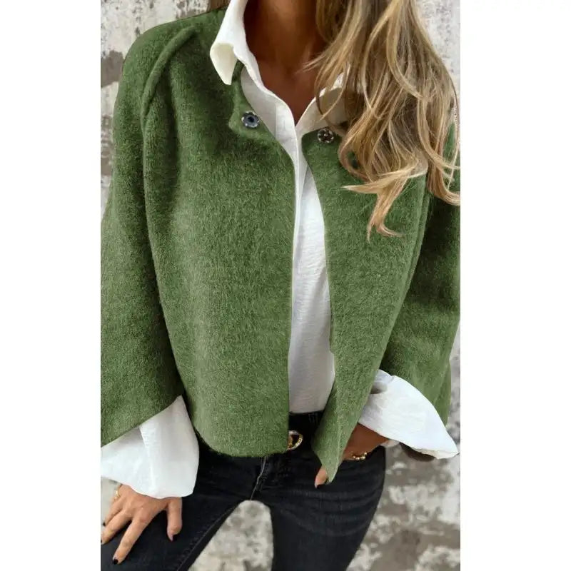 TESS | Modern Wool Cardigan