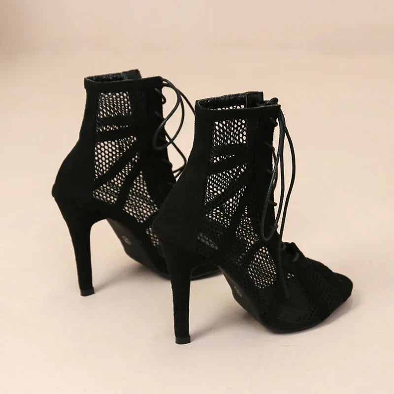 GAYLE | Elegant Mesh High Heels