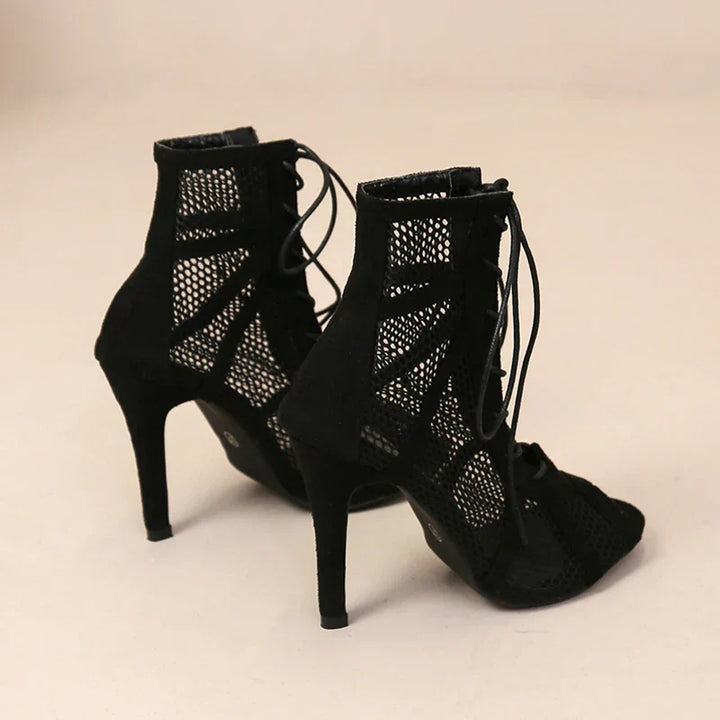 GAYLE | Elegant Mesh High Heels