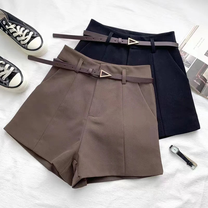 RACHELLE | Sleek High-Waist Shorts