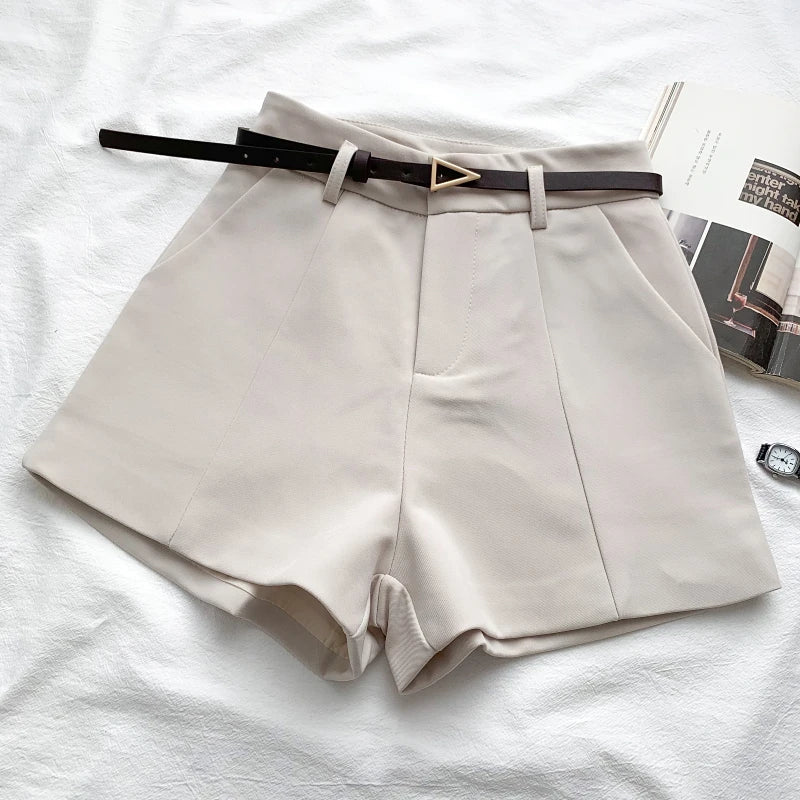 RACHELLE | Sleek High-Waist Shorts