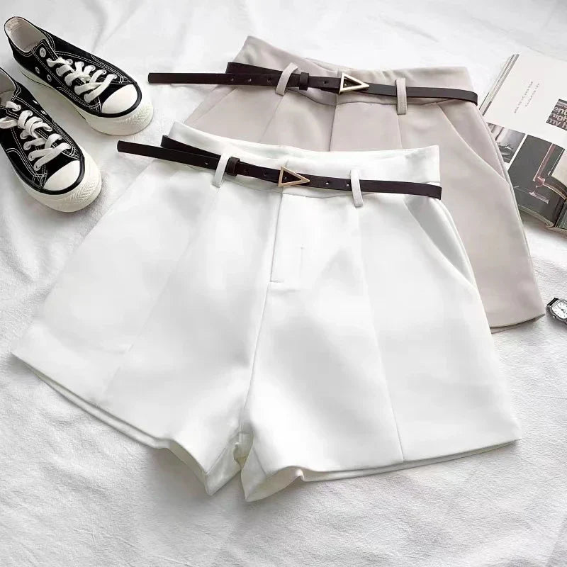 RACHELLE | Sleek High-Waist Shorts