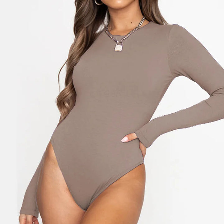MIRAYE | Sleek Long Sleeve Bodysuit