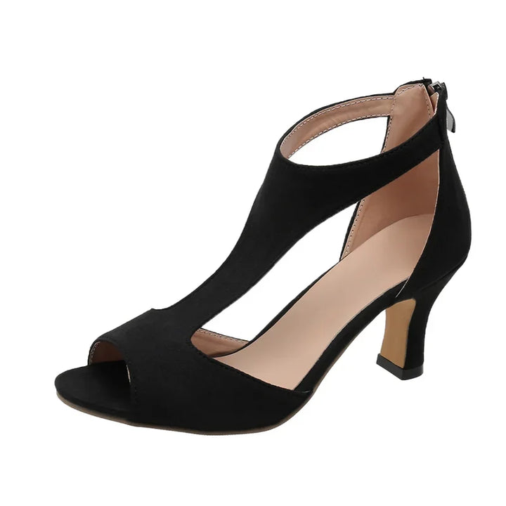 ALANA | Sleek Open-Side Heels