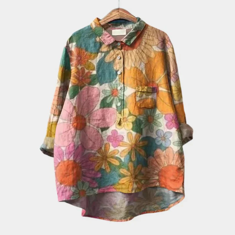 TALLIE | Relaxed Printed Blouse