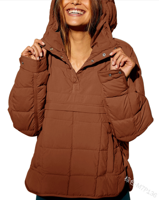 FARRELL | Oversized Hooded Pullover Hooded Jacket