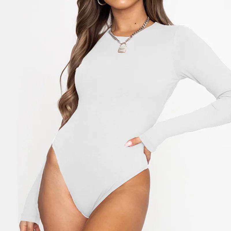 MIRAYE | Sleek Long Sleeve Bodysuit