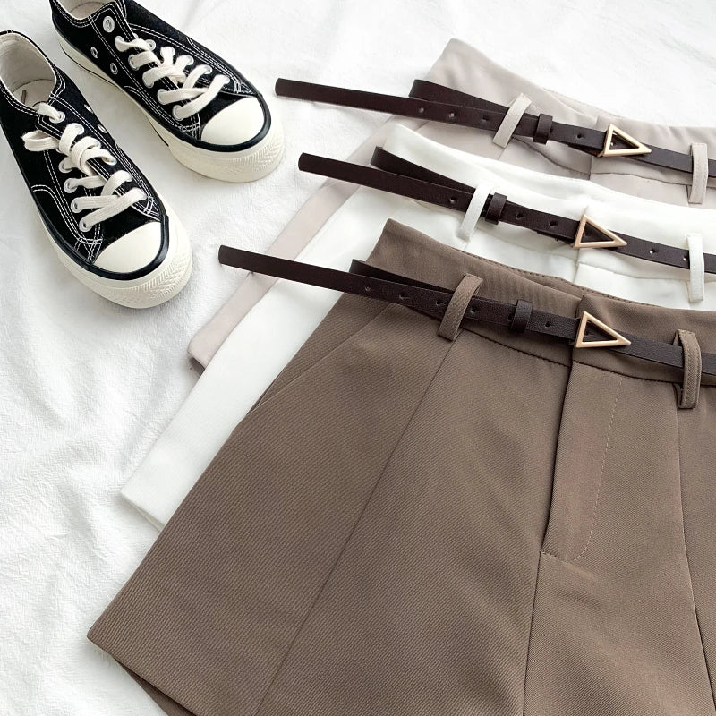 RACHELLE | Sleek High-Waist Shorts