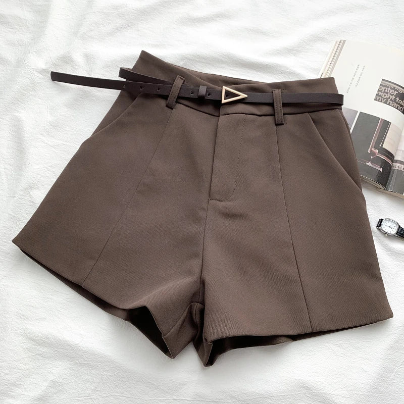 RACHELLE | Sleek High-Waist Shorts