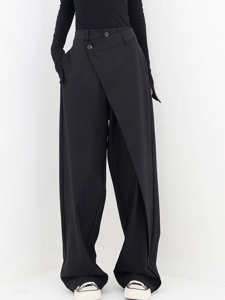 VIENNA | Modern Draped Trousers